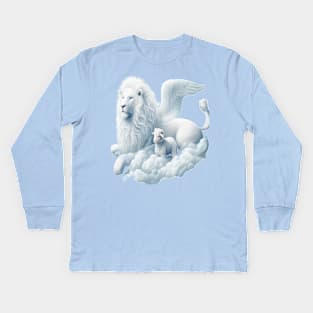 Lamb and Lion Kids Long Sleeve T-Shirt